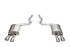 Corsa 3" Axle-Back Exhaust - Sport Valved - 4.5" Pro-Series Tips - Polished (2024 - 2026 Dark Horse Coupe) 21267