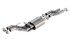 Borla Mid-Section Exhaust Sytem - ATAK (2021 - 2026 F150 Raptor) 60728