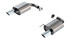 Borla Axle-Back Exhaust System - ATAK - Polished Tips (2024 - 2026 Mustang GT - NO Active Exhaust) 11984