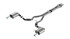 Borla Cat-Back Exhaust System - S-Type - Polished Tips (2024 - 2026 Mustang GT - NO Active Exhaust) 140960