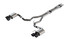 Borla Cat-Back Exhaust System - ATAK - Carbon Fiber Tips (2024 - 2026 Mustang Dark Horse) 140965CFBA