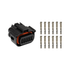 FuelTech WB-O2 Nano connector kit for wideband sensor wiring