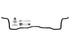 UMI Performance Rear Sway Bar - Solid - Chromoly - 22mm - Black (2005 - 2014 Mustang) 1013-B