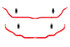 Eibach Anti-Roll Bar Kit - Front & Rear (2021 - 2026 Mustang Mach-E / 2021 - 2026 Mustang Mach-E GT) - E40-35-054-01-11