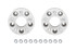 Eibach Pro-Spacer Kit - 30mm Pair (2021 - 2026 Ford Mustang Mach-E) - S90-4-30-029