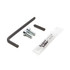 Cobb Reverse Lockout Pull - White/Stealth Black (2004 - 2021 Subaru STI) - 244310-W-BK