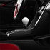 Cobb Weighted Cobb Knob - White w/Black Base (2017 - 2020 Civic Si / 2017 - 2021 Civic Type R) - 2H1360-W