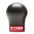 Cobb COBB Shift Knob - Black w/Red Base (2009 - 2026 GTI / 2014 - 2019 Golf / 2019 - 2026 Golf R / 2019 - 2026 Jetta) - 2V1350-RD