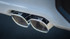 Borla Catback Exhaust System - Touring - Square Chrome Tips (2024 - 2026 Silverado 1500 / 2024 - 2026 Sierra 1500) 140992