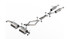 Borla Catback Exhaust System - S-Type - Uses Factory Tips (2022 - 2025 Grand Cherokee) 140955