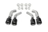 Corsa Carbon Fiber 4.5" Replacement Twin Tip Kit - Polished (2016 - 2024 Camaro SS / ZL1) 21835CF