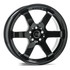 Axe Wheels 18x8.5 ZX6 Aluminum Wheel - 72.6 Bore - 5x108 BC - 40mm Off Set - Gloss Black - 8518BLNK40ZX6GB-5108
