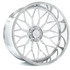 Axe Wheels 24x12 AF8 Fully Forged Aluminum Wheel - 125.2 Bore - 8x180 BC - -44 Off Set - Fully Polished - 24128180-44AF8FP-8180
