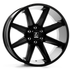 Axe Wheels 22x12 Artemis Offroad Aluminum Wheel - 87.1 Bore -  5x127 BC - -44 Off Set - Full Satin Black - 221210H-44ARTSB-6139