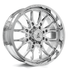 Axe Wheels 24x10 Atlas Offroad Aluminum Wheel - 106.2 Bore -  8x170 BC - -19 Off Set - Chrome - 24108170-19ATLCHR