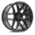 Axe Wheels 22x10 Hype Raptor R-Axe Aluminum Wheel - 87.1 Bore - 6x139 BC - -19 Off Set - Satin Black - 2210BLNK-19HYPSB-6139