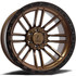 Axe Wheels 22x10 Icarus Offroad Beadlock Aluminum Wheel - 125.2 Bore - 8x180 BC - -19 Off Set - Bronze Black Lip - 22108180-19ICABB