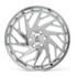 Axe Wheels 22x12 Zeus Offroad Aluminum Wheel - 87.1 Bore - 6x135 BC - -44 Off Set - Chrome - 221212H-44ZEUCH-6135