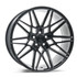 Axe Wheels 20x10.5 CF1 Compression Forged Alloy Wheel - 74.1 Bore - 5x130 BC - 42 Off Set - Gloss Black - 10520BLNK43CF1GB-130