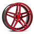 Axe Wheels 20x8.5 EX20 Gravity Cast Aluminum Wheel - 72.6 Bore - 5x110 BC - 25 Off Set - Candy Red  - 8520BLNK25EX20R-110