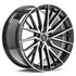 Axe Wheels 20x8.5 EX40 Gravity Cast Aluminum Wheel - 72.6 Bore - 5x112 BC - 40 Off Set - Gloss Black Mirror Face - 8520BLNK40EX40BP-112