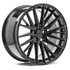 Axe Wheels 22x10.5 EX40 Gravity Cast Aluminum Wheel - 74.1 Bore - 5x127 BC - 35 Off Set - Gloss Black - 10522BNK25+EX40GB-35-127