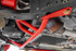 BMR Front Subframe Chassis Brace - 4-Point - Black (2024 - 2026 Mustang) CB770H
