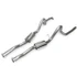 MRT Sport Touring Cat Back Exhaust - Turn Down Tips (1979 - 1993 Mustang V8) 93D205