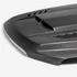 Anderson Composites Carbon Fiber Hood - Type AB (2021 - 2025 F150) AC-HD21FDF150-AB