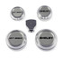 Shelby American Engine Cap Set Satin w/ Satin Insert (2015 - 2017 Mustang / 2015 - 2020 GT350 / 2015 - 2020 GT350R) FR3Z-GT-CAPS