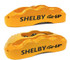 Shelby American Baer Shelby Pro Plus Brake System Rear - Orange (Comp Yellow) w/Black Lettering (2005 - 2014 Mustang / 2005 - 2014 Shelby) Z28-4262176