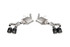 Corsa 3" Axleback Exhaust - Sport Valved - 4.5" Twin Carbon Fiber Tips (2022 - 2026 CT5-V 3.0L / Blackwing 6.2L) 21322CF