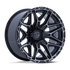 Fuel Off-Road 20x10 Injector Wheel 5X127 BP -18mm ET 4.79 BS 71.50 Bore  - Gloss Black Machined Face with Dark Tint - FC885BT20105018N