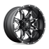 Fuel Off-Road 18x9 Lethal Wheel 6X135/6X139.7 BP 20mm ET 5.79 BS 106.10 Bore  - Matte Black Milled - D56718909857