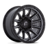 Fuel Off-Road 22X10 Piston Wheel 5X127 BP -18mm ET 4.79 BS 71.50 Bore - Matte Gunmetal with Gloss Black Lip - FC866AB22105018N