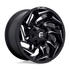 Fuel Off-Road 20x9 Reaction Wheel 6X135/6X139.7 BP 20mm ET 5.79 BS 106.10 Bore - Gloss Black Milled - D75320909857