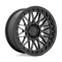 Fuel Off-Road 17x9 Trigger Wheel 6X139.7 BP 01mm ET 5.04 BS 106.10 Bore - Matte Black - D75717908450