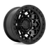Fuel Off-Road 17x9 Unit  Wheel 6X139.7 BP 01mm ET 5.04 BS 106.10 Bore - Matte Black with Matte Black Ring  - D78617908450