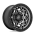 Fuel Off-Road 17x9 Unit  Wheel 6X139.7 BP -12mm ET 4.53 BS 106.10 Bore - Gunmetal with Matte Black Ring  - D78417908445