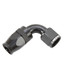 Snow 10AN 90 Degree PTFE Hose End Black SNF-60190