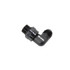 Snow 8AN ORB to 8AN 90 Degree Swivel Fitting Black SNF-60889