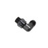 Snow 8AN ORB to 8AN 90 Degree Swivel Fitting Black SNF-60889