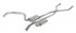 Pypes 3" Crossmember Back Exhaust System w/H-Bomb H-Pipe Quarter Panel Exit Race Pro Mufflers (1967 - 1969 Chevrolet Camaro / 1967 - 1969 Pontiac Firebird) - SGF44R