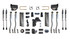 Maxtrac 6" Lift Kit Vulcan Shocks w/4-Links (2019 - 2024 Dodge Ram 2500 4WD Diesel) - K947463VL