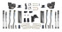 Maxtrac 6" Lift Kit Vulcan Shocks w/4-Links - Factory Rear Air Ride (2019 - 2024 Dodge Ram 3500 Ram 4WD Diesel) - K947563VLA