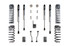 Maxtrac 3" Lift Kit w/ Vulcan IFP Shocks (2018 - 2024 Jeep Wrangler JL) - K949832V
