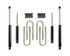Maxtrac 2.5" Rear Lift Box Kit (4.125" X 13.5" U-Bolts) (2003 - 2008 Dodge Ram 2500/3500 & 1500 Mega Cab 2WD) - 902225L
