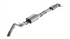 Borla Rock Crawler Catback Exhaust System - S-Type - Turndown Tailpipes (2024 - 2025 Ranger) 140972
