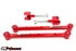 UMI Performance Rear Adjustable Upper and Lower Control Arm Kit - 12-Bolt Swap - Red (1978 - 1988 G-Body) - 301519-R