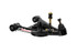 UMI Performance Front Upper & Lower A-Arms - 1/2" Taller Upper Ball Joints - Black (1978 - 1988 G-Body S-10) - 303133-1-B